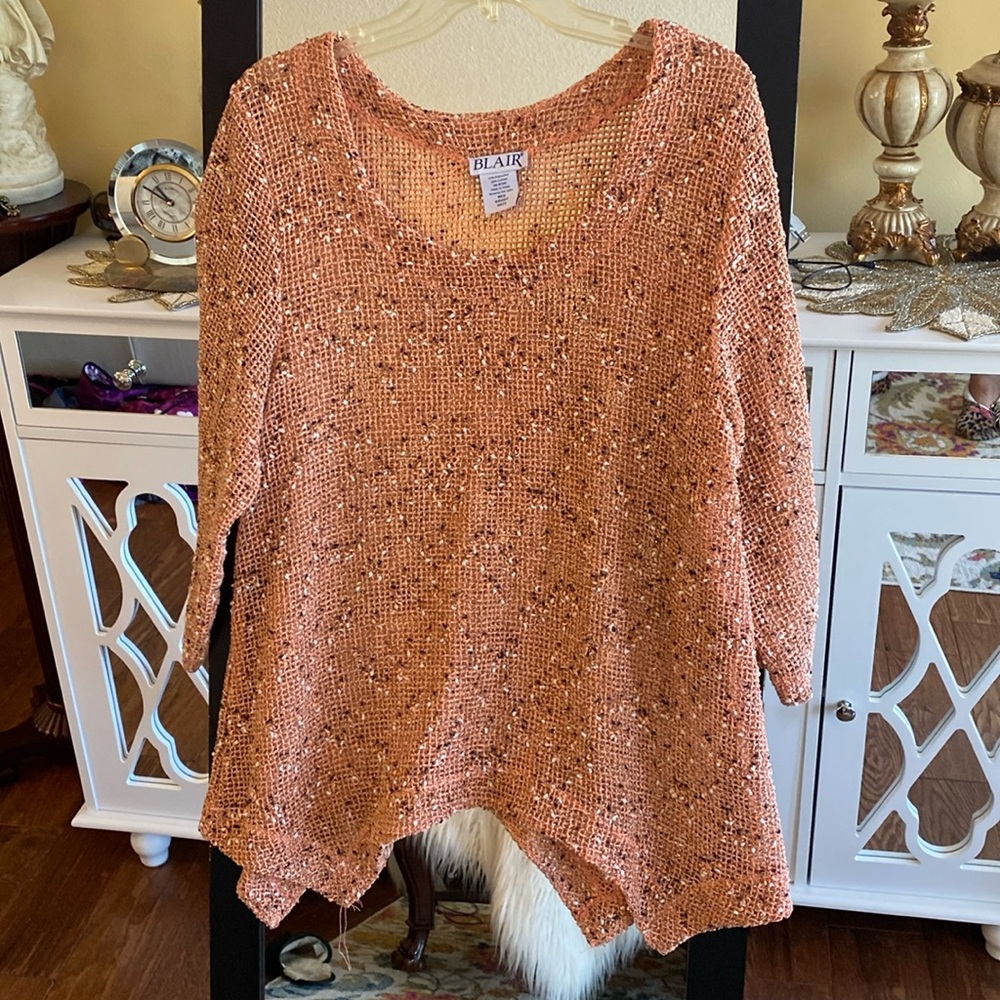 BLAIR net tunic
